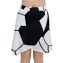 Soccer Lovers Gift Chiffon Wrap Front Skirt View1