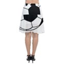 Soccer Lovers Gift Chiffon Wrap Front Skirt View2