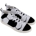 Soccer Lovers Gift Men s Mid-Top Canvas Sneakers View3