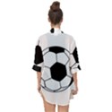 Soccer Lovers Gift Open Front Chiffon Kimono View2