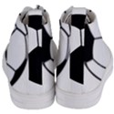 Soccer Lovers Gift Women s Mid-Top Canvas Sneakers View4