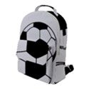 Soccer Lovers Gift Flap Pocket Backpack (Large) View1