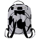 Soccer Lovers Gift Flap Pocket Backpack (Large) View3