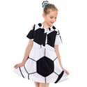 Soccer Lovers Gift Kids  Short Sleeve Shirt Dress View1