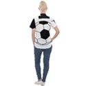 Soccer Lovers Gift Women s Short Sleeve Pocket Shirt View2