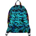 420 ganja pattern, weed leafs, marihujana in colors The Plain Backpack View3