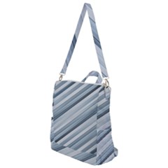 Modern Stripes Print Crossbody Backpack by dflcprintsclothing