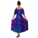 Realistic-night-sky-poster-with-constellations Shoulder Straps Boho Maxi Dress  View2