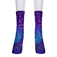 Realistic-night-sky-poster-with-constellations Men s Crew Socks by Vaneshart