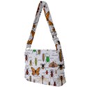 Insects seamless pattern Full Print Messenger Bag (L) View2