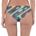 Urban-cars-seamless-texture-isometric-roads-car-traffic-seamless-pattern-with-transport-city-vector- Reversible Hipster Bikini Bottoms View2