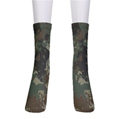 Camouflage-splatters-background Men s Crew Socks by Vaneshart