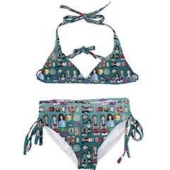 Kawaiicollagepattern2 Kids  Classic Bikini Set by snowwhitegirl