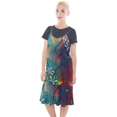 Flower Dna Camis Fishtail Dress by RobLilly