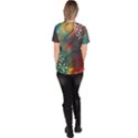 Flower Dna Women s V-Neck Scrub Top View4