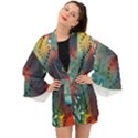 Flower Dna Long Sleeve Kimono View1