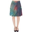 Flower Dna Velvet High Waist Skirt View1