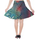 Flower Dna Velvet High Waist Skirt View2