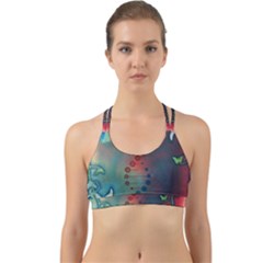 Flower Dna Back Web Sports Bra by RobLilly