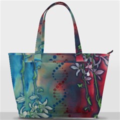 Flower Dna Back Pocket Shoulder Bag  by RobLilly