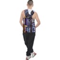 Shinjuku District Urban Night Scene, Tokyo Japan Men s Sleeveless Hoodie View2