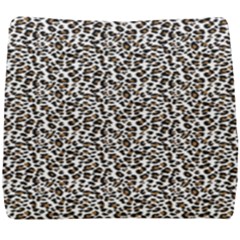 Leopard Spots Pattern, Geometric Dots, Animal Fur Print Seat Cushion by Casemiro