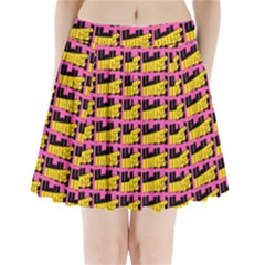 Haha - Nelson Pointing Finger At People - Funny Laugh Pleated Mini Skirt by DinzDas