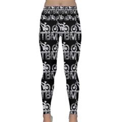 Mountain Bike - Mtb - Hardtail And Dirt Jump 2 Lightweight Velour Classic Yoga Leggings by DinzDas