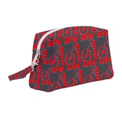 015 Mountain Bike - Mtb - Hardtail And Downhill Wristlet Pouch Bag (medium) by DinzDas