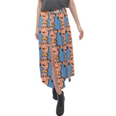 Village Dude - Hillbilly And Redneck - Trailer Park Boys Velour Split Maxi Skirt by DinzDas