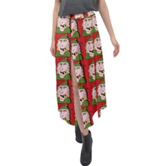 Village Dude - Hillbilly And Redneck - Trailer Park Boys Velour Split Maxi Skirt by DinzDas