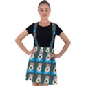 Village Dude - Hillbilly And Redneck - Trailer Park Boys Velvet Suspender Skater Skirt View1