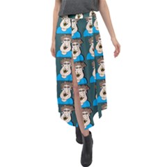 Village Dude - Hillbilly And Redneck - Trailer Park Boys Velour Split Maxi Skirt by DinzDas