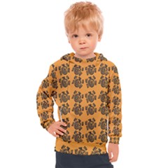 Inka Cultur Animal - Animals And Occult Religion Kids  Hooded Pullover by DinzDas