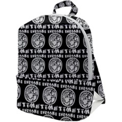 Inka Cultur Animal - Animals And Occult Religion Zip Up Backpack by DinzDas