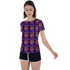 Inka Cultur Animal - Animals And Occult Religion Back Circle Cutout Sports Tee by DinzDas