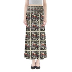 Bmx And Street Style - Urban Cycling Culture Full Length Maxi Skirt by DinzDas