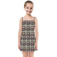 Bmx And Street Style - Urban Cycling Culture Kids  Summer Sun Dress by DinzDas