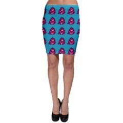 Little Devil Baby - Cute And Evil Baby Demon Bodycon Skirt by DinzDas