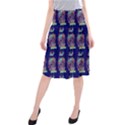 Jaw Dropping Horror Hippie Skull Midi Beach Skirt View1