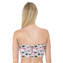 Adorable seamless cat head pattern01 Bandeau Top View2