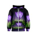 Floral Nature Kids  Zipper Hoodie View1