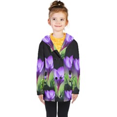 Floral Nature Kids  Double Breasted Button Coat by Sparkle