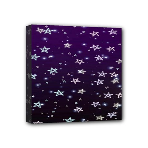 Stars Mini Canvas 4  X 4  (stretched) by Sparkle