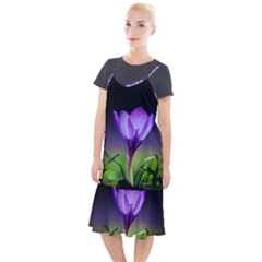 Floral Nature Camis Fishtail Dress by Sparkle