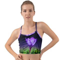 Floral Nature Mini Tank Bikini Top