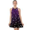 Stars Halter Tie Back Chiffon Dress View1