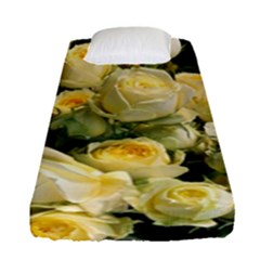 Yellow Roses Fitted Sheet (single Size) by Sparkle