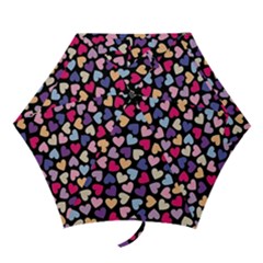 Colorful Love Mini Folding Umbrellas by Sparkle