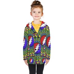 Grateful Dead Kids  Double Breasted Button Coat by Sapixe